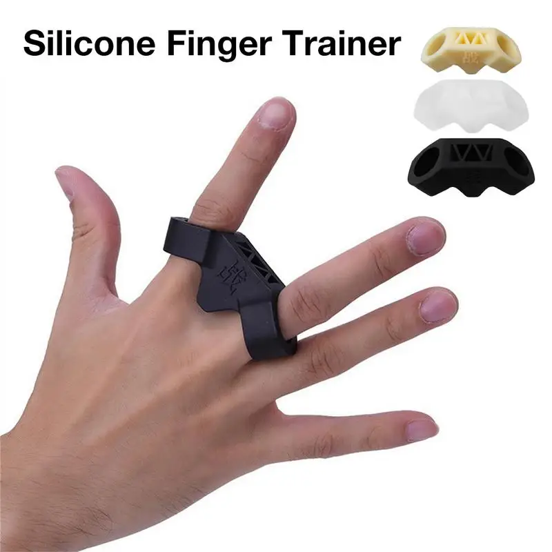 

1 Piece Two Finger Silicone Shot Lock Basketball Training Posture CorrectionDevice Ball Shooting Trainer Training Supplies