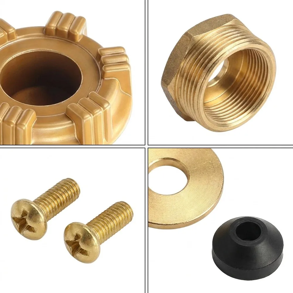 Frost-Free Wall Hydrant Repair Kit Brass Handle Replacement Parts For Outdoor Garden Water Faucet Plumbing Hardware Accessories