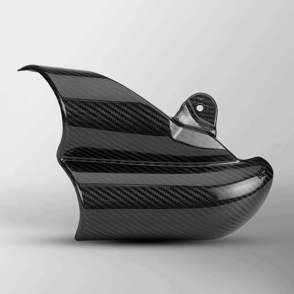 

FOR ROCKET 3 R 221 Carbon fiber anti-scald cover guard plate Original Car Hole PositionNon-Destructive Installation
