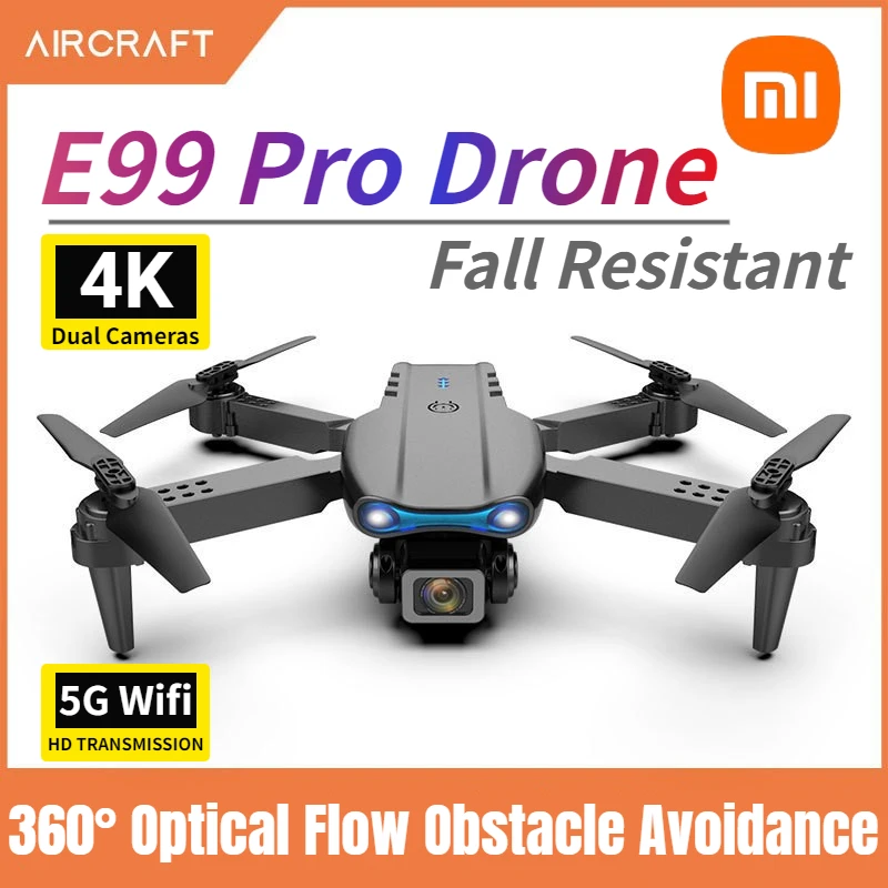 Xiaomi E99 K3 Pro HD 4k Drone Dual Camera High Hold Mode Foldable Mini RC WIFI Aerial Photography Quadcopter Toys Helicopter