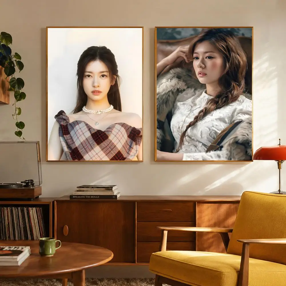 Gentle Celebrity J-Jung So Min Poster Print Waterproof PP Fade-Resistant Wall Art Room Decor Gift