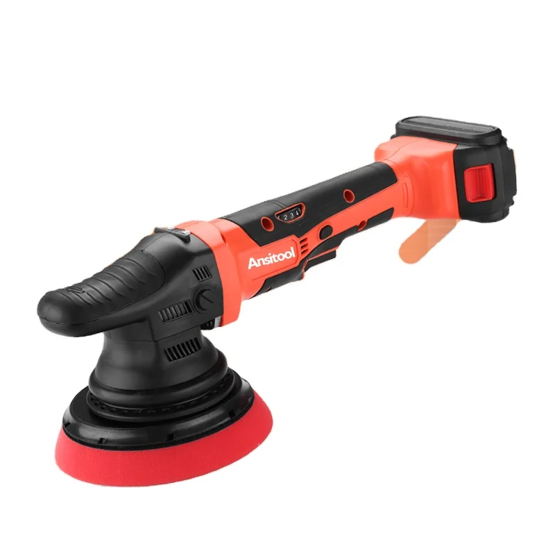20V 5-inch cordless polisher, 8mm random orbit dual action   for wholesale auto detailing tools