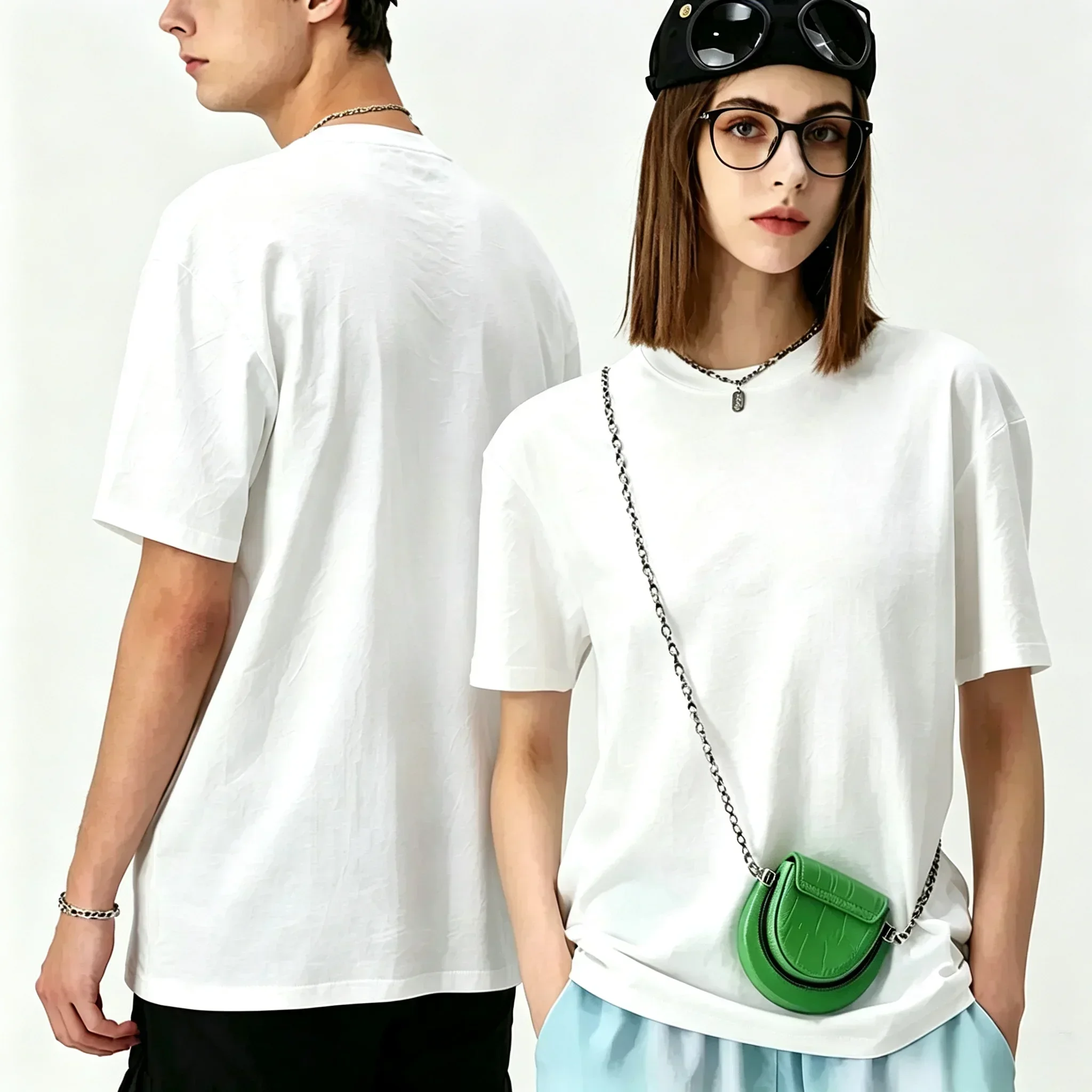 2026 Sommer Reine Baumwolle T-Shirt Hip-Hop-Stil Kodak Neues Bedrucktes T-Shirt für Herren Damen Unisex Harajuku-Stil Kurzarm-Oberteil – Detail 12