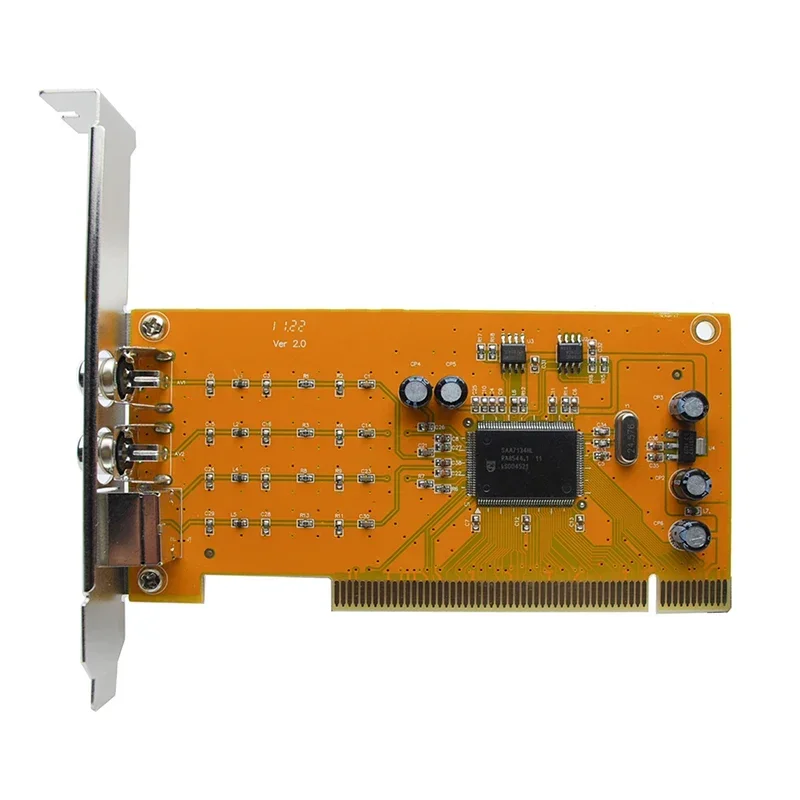 

SDK2500 Карта видеозахвата изображения PCI Медицинская рабочая станция для визуализации 2-портовый чип AV/S 7134 Разрешение 720x567, поддержка DirectX VFW