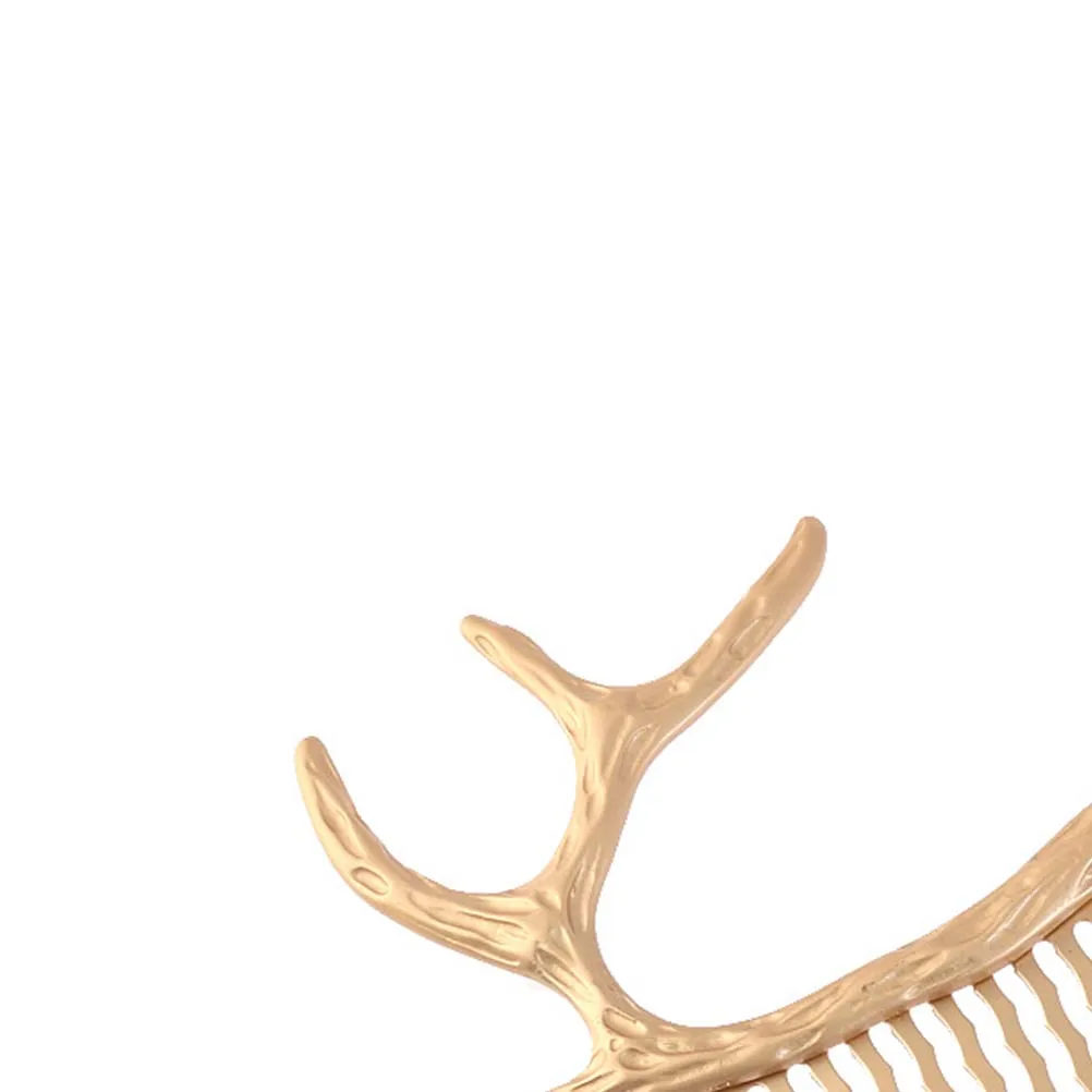 

2pcs Durable Lightweight Christmas Decor Comb Headdress Antler Christmas Decor Comb Hair Woman Lady Hairstyle Accessories