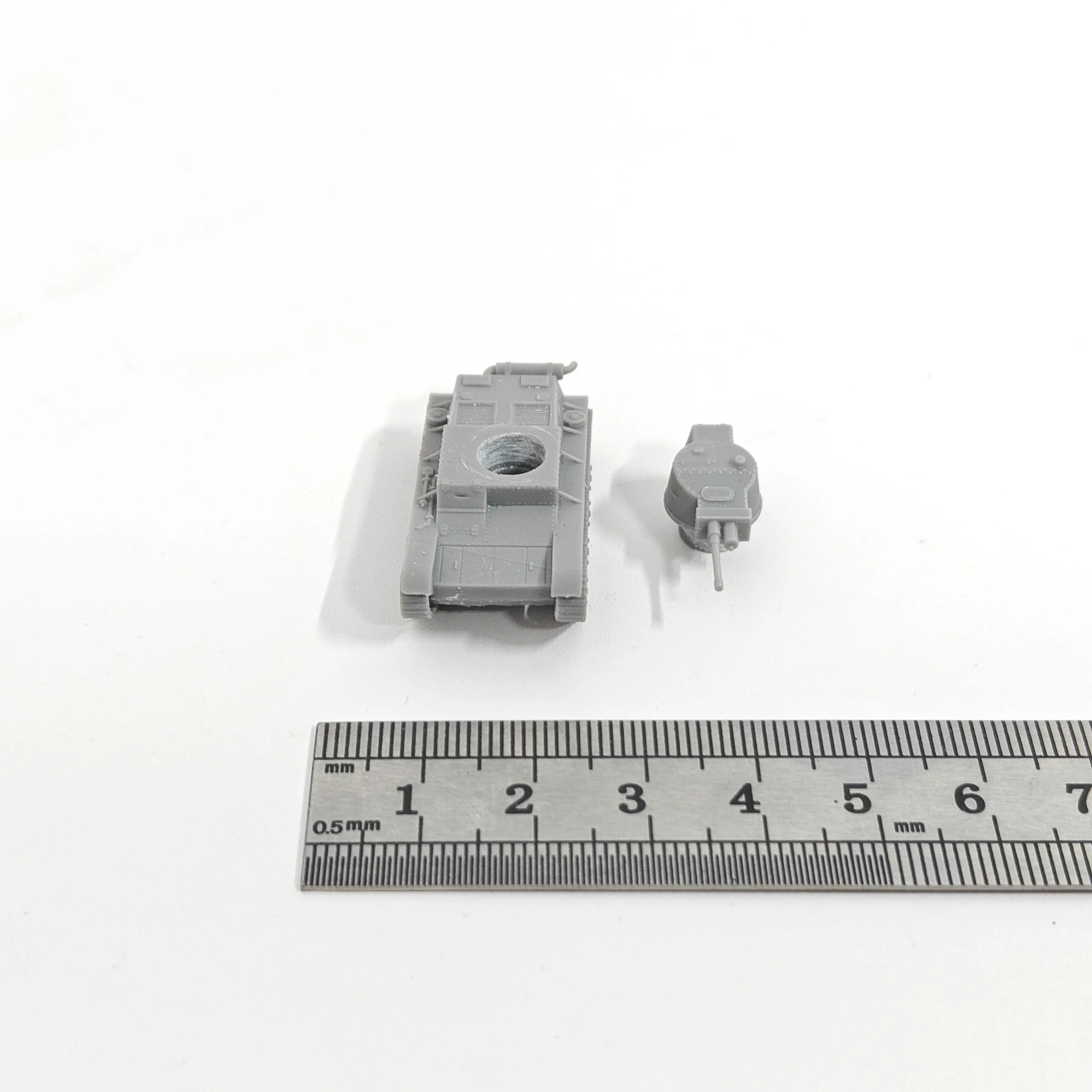 1/144 Scale Poland 7TP jw Light tank MODEL KIT