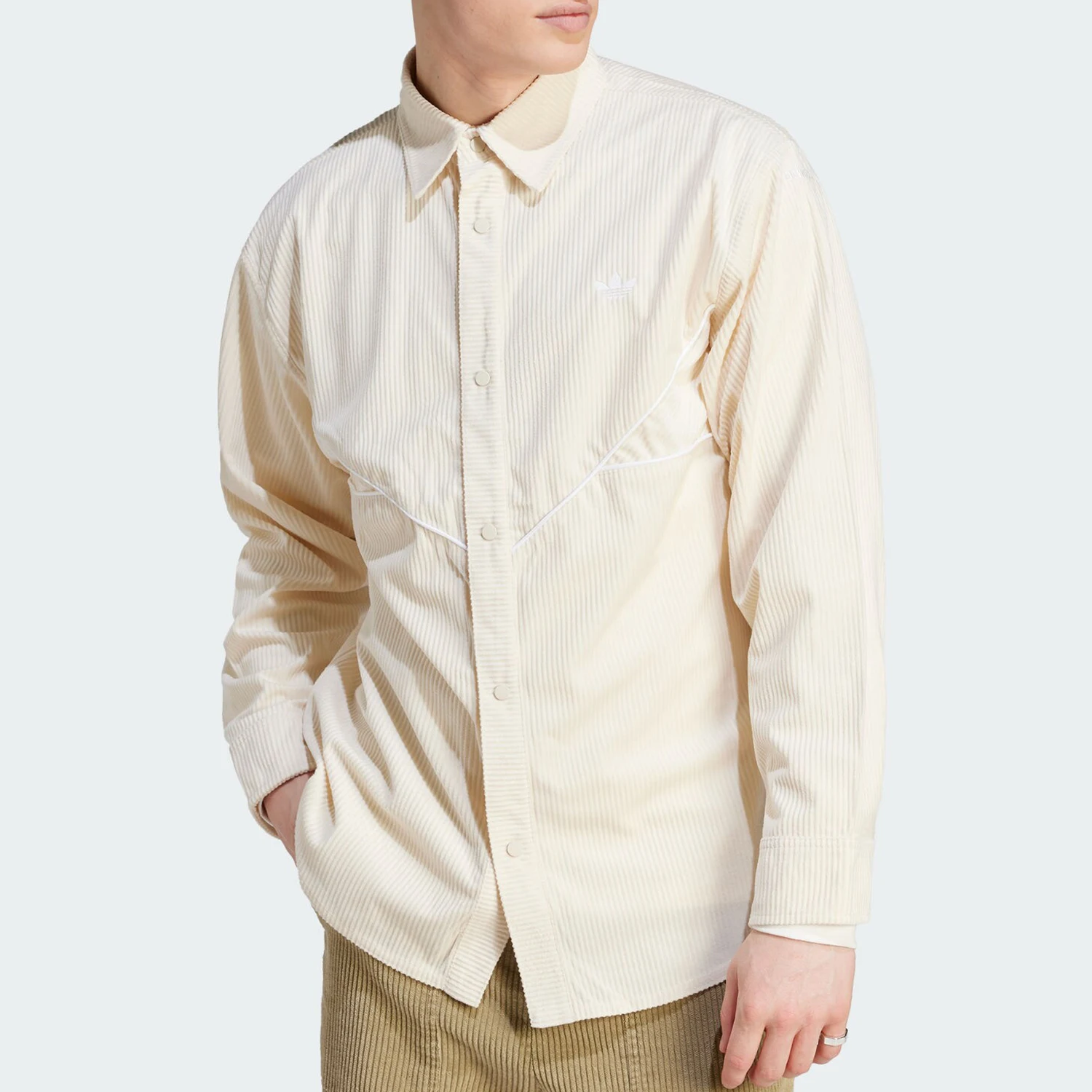 

adidas Originals Men's Trefoil Long Sleeve Shirt IM4444