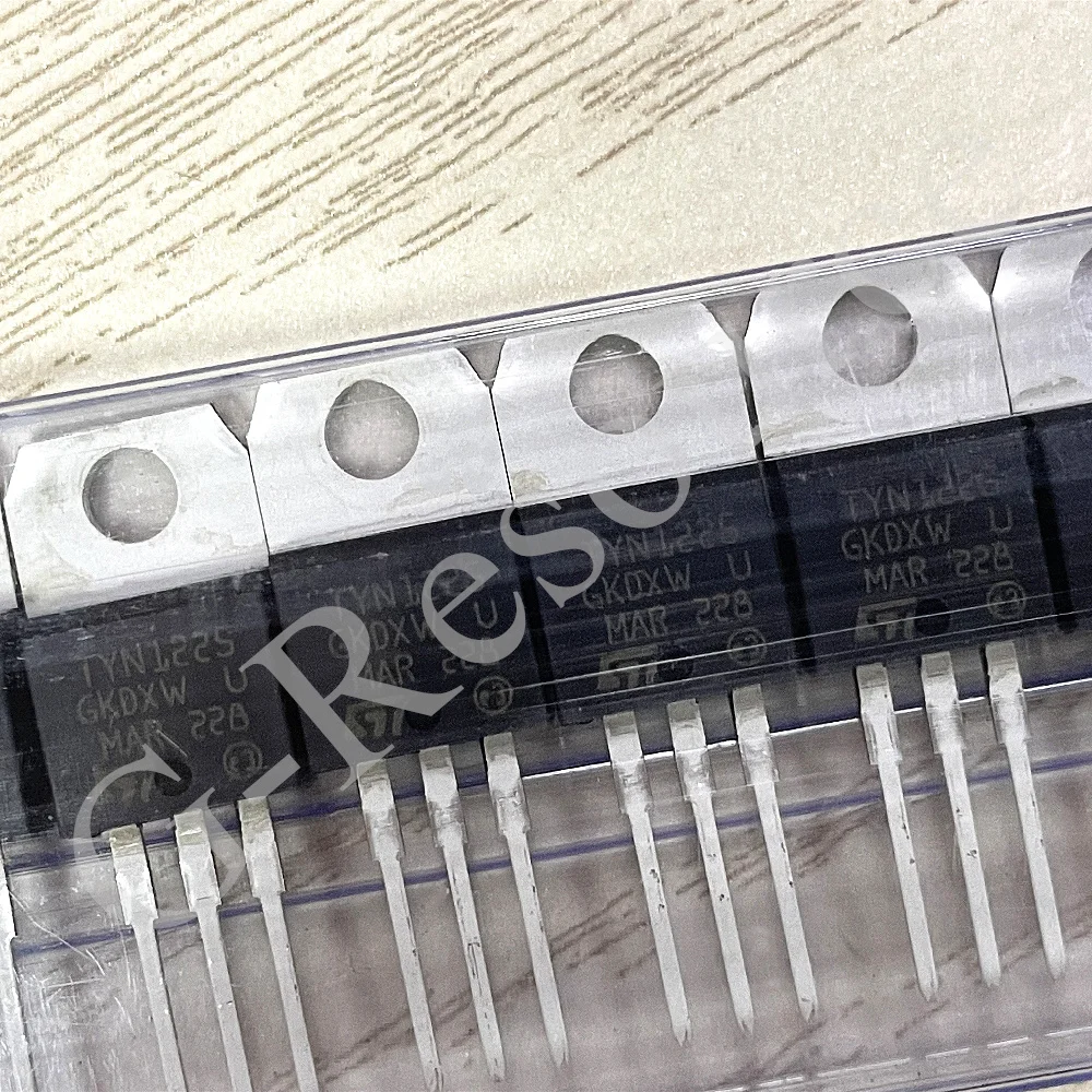 (10pcs) TYN1225RG TYN1225 TO-220 1200V 25A SCR Single Silicon Controlled Rectifiers Thyristors