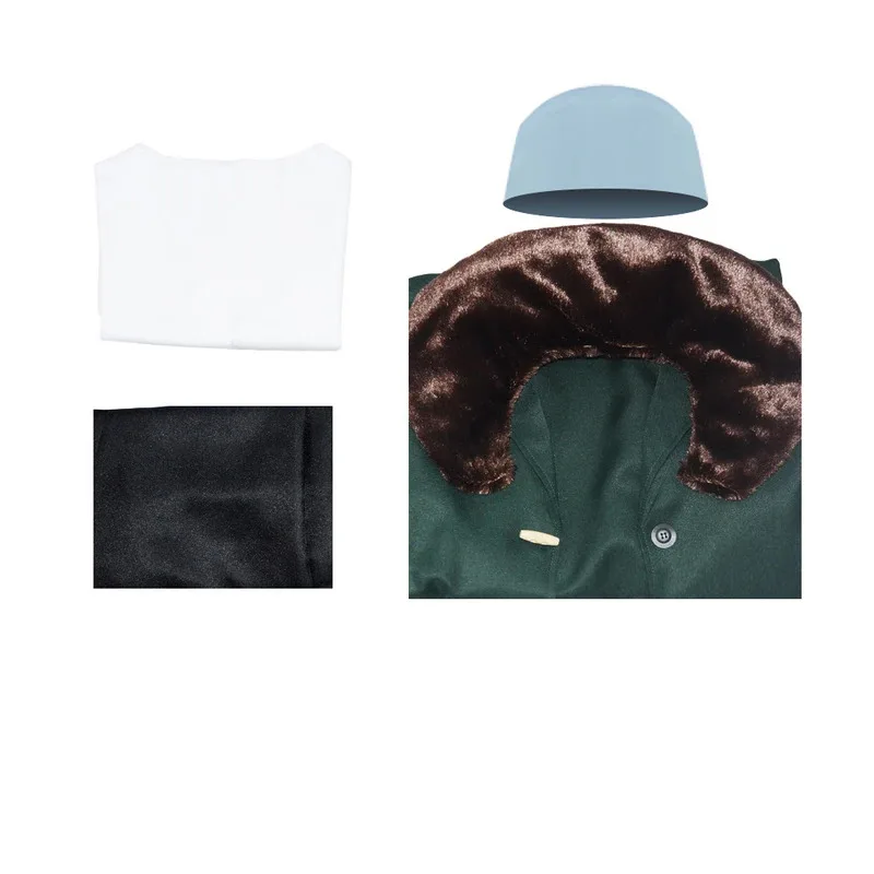 كوزان الخيال معطف السراويل قبعة أنيمي قطعة واحدة تأثيري زي تمويه الكبار الرجال لعب الأدوار فانتازيا ملابس الذكور om[8 #6