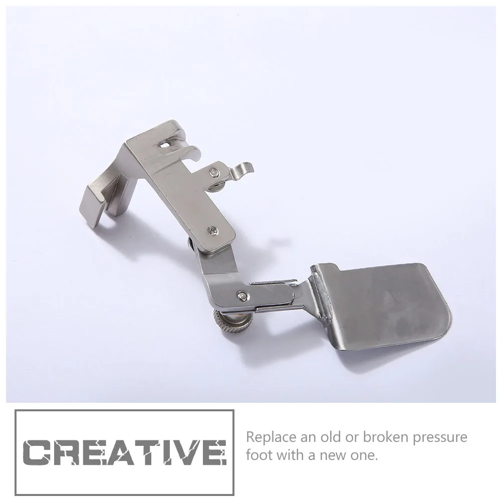 

502pcs Stainless Steel Sewing Machine Presser Foot Folder Bias Binding Tool For Industrial Household Machines Lightweight Fabric