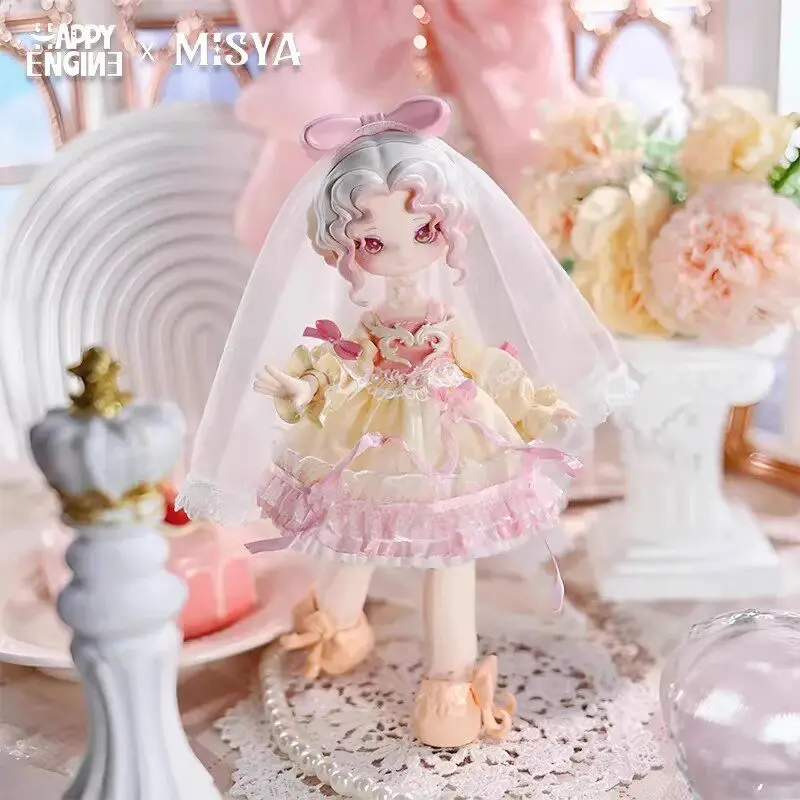 

Коллекционная кукла Misya Museum Of The Weird Series Blind Box Kawaii 1/8 BJD, подвижная аниме-фигурка, милая игрушка, подарок-сюрприз для девочек