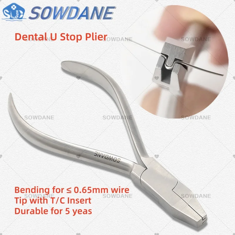 Herramienta de ortodoncia Dental, alicates de flexión de alambre de formación de bucle de laboratorio, instrumento Forcep de curva, herramienta de