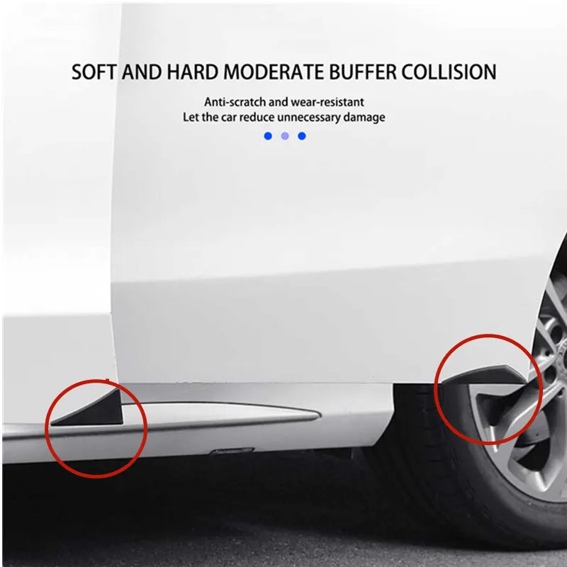 

Car Door Corner Anti-collision Protector For Jeep Dodge VW BMW Land Rover KIA Renault Silicone Anti-rust Angle Triangle Cover