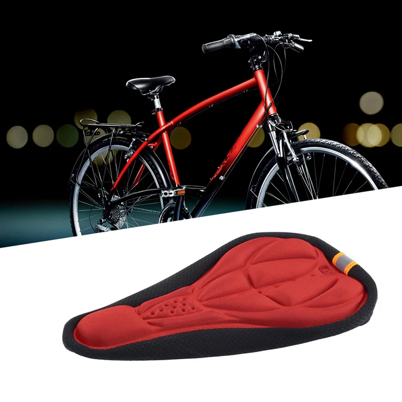 1~10PCS Saddle 3D Soft Bike Seat Cover Comfortable Foam Seat Cushion Cycling Saddle for Bike Accessories 4