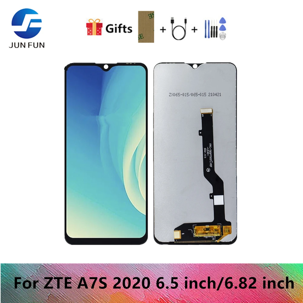 For ZTE Blade A7s 2020 A7020 A7020RU A7010 Global LCD Display Touch Screen Digitizer Assembly Replacement