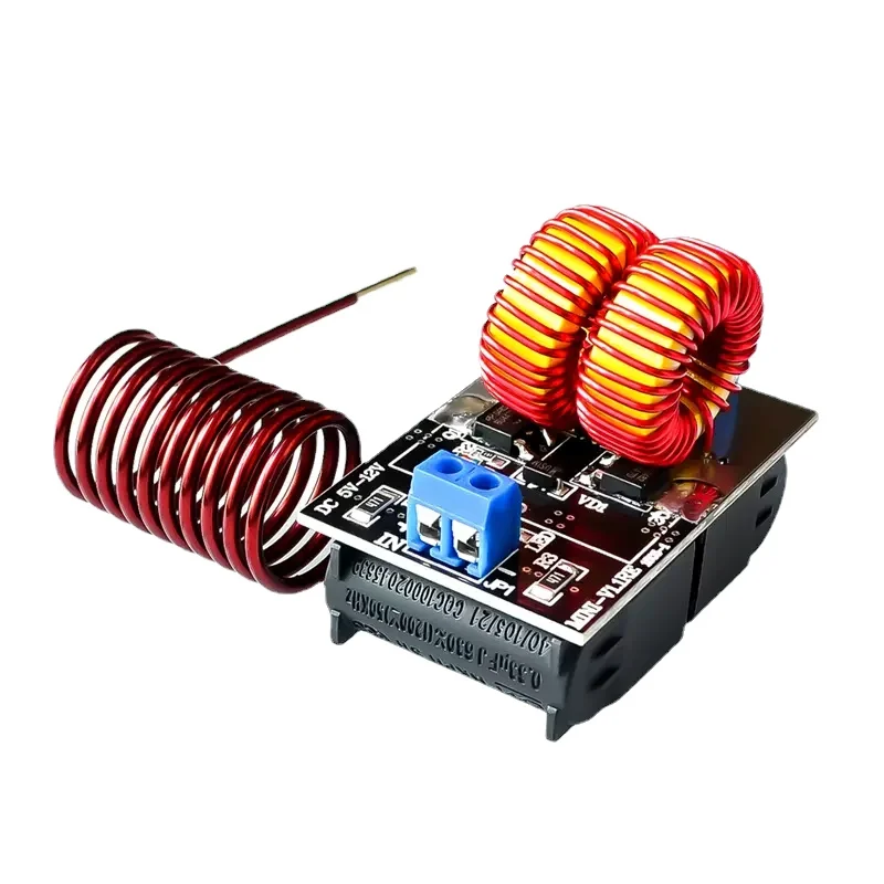 Hot Sale DC 5V-12V 120W Mini ZVS Induction Heating Power Module Tesla Jacobs Ladder With Heating Coil