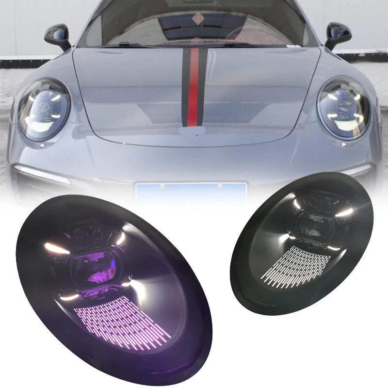 

For Porsche LED Head Lamp 911 991.1 991.2 Head Lights 2012-2018 Upgrade 2023 Matrix Led Headlight LED Headlights