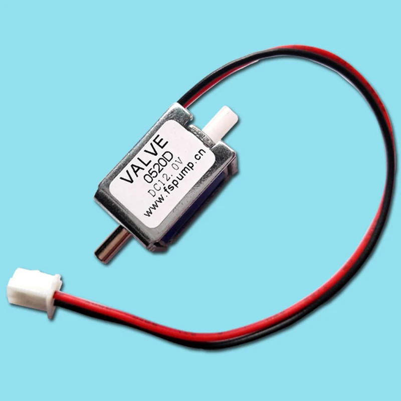 Magnetventil 0520C Small Mini Electric Solenoid Valve DC 6V 12V 24V N/O Normally Open Air Valve Low Noise Vent Valve Pressure Range 0 Pneumatik — Detail 3