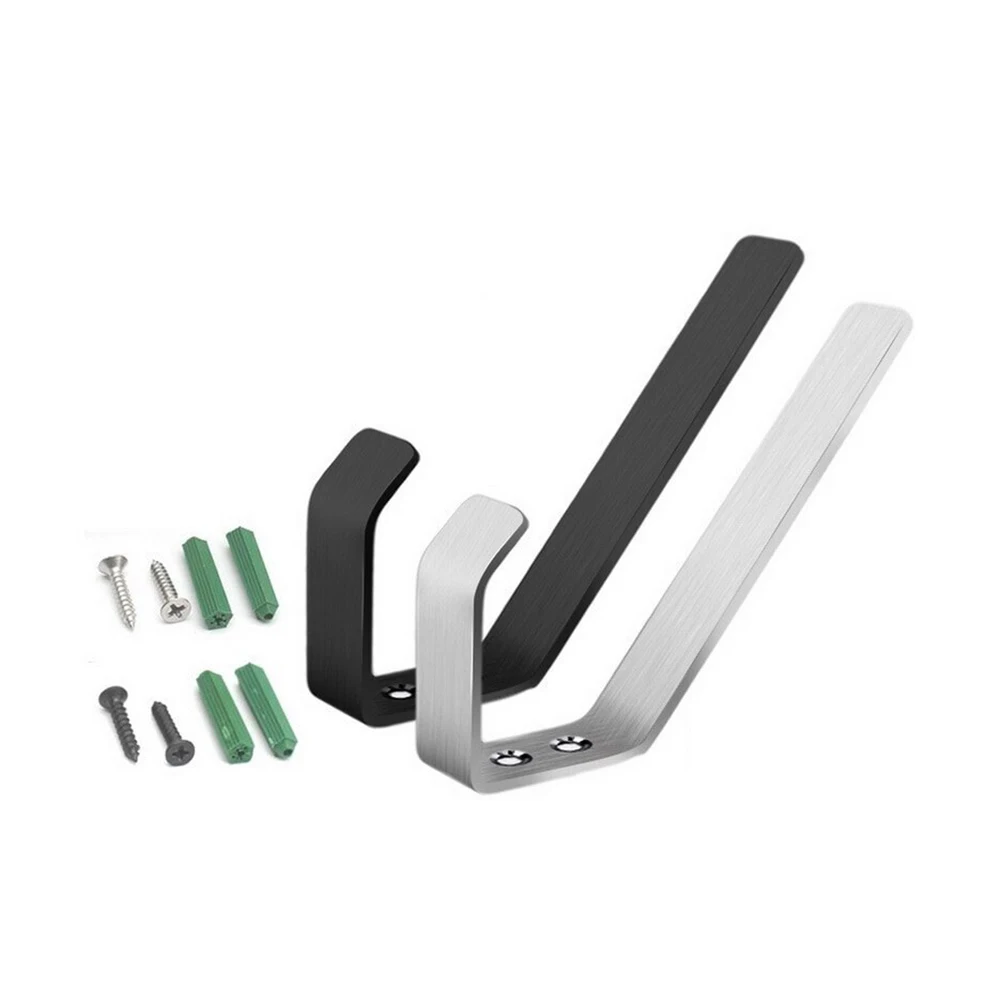 

Multipurpose Motorcycle Bike Hat Luggage Coat Hanger with Mounting Screws Hats Coat Bag Storage Rack Display Stand Space Saver