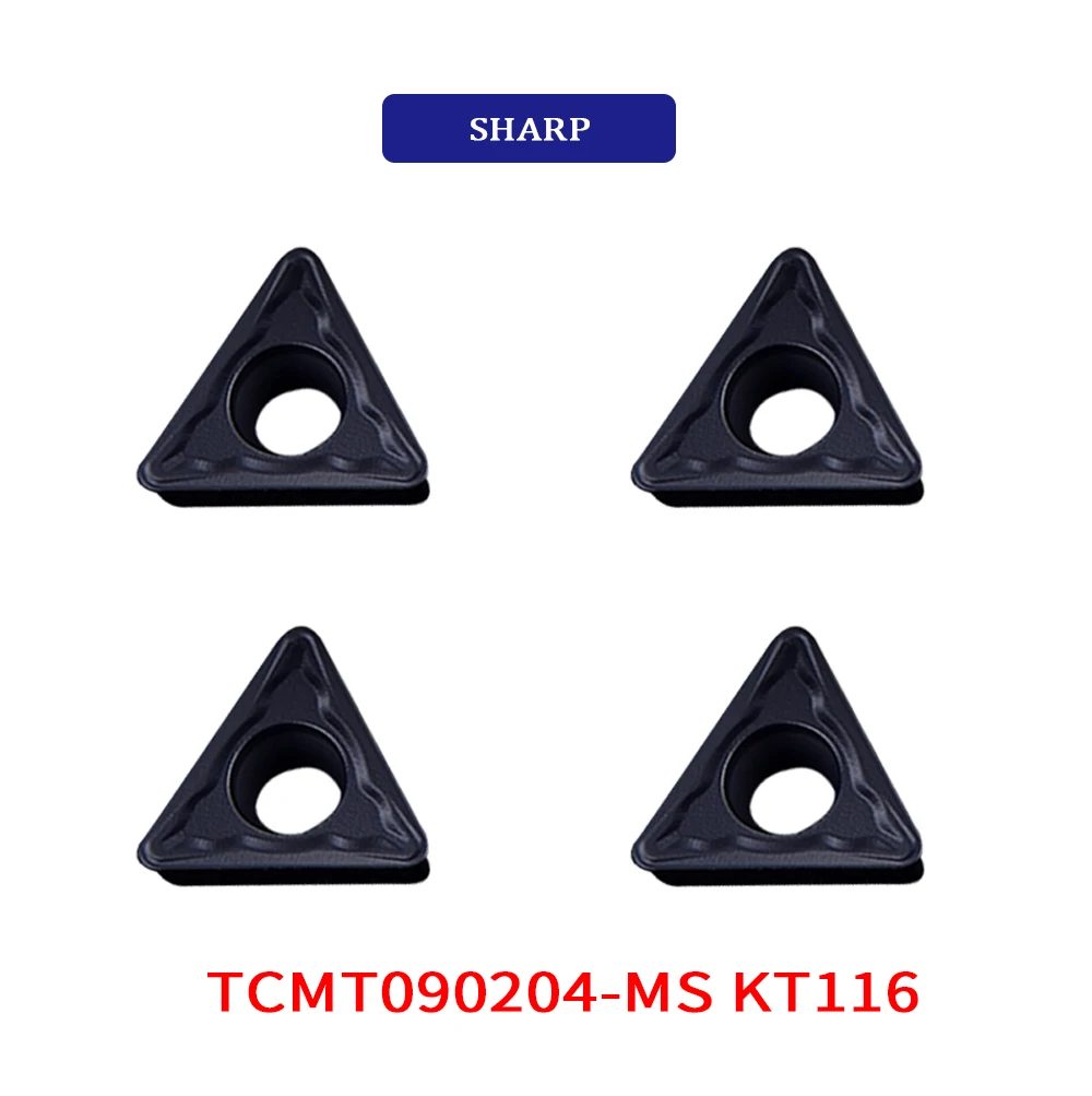 TCMT090204 TCMT110204 10 Chiếc Carbide Miếng Cắt CNC Dụng Cụ Xoay Để Quá Trình Thép Không Gỉ Và Inox Tiện Cắt