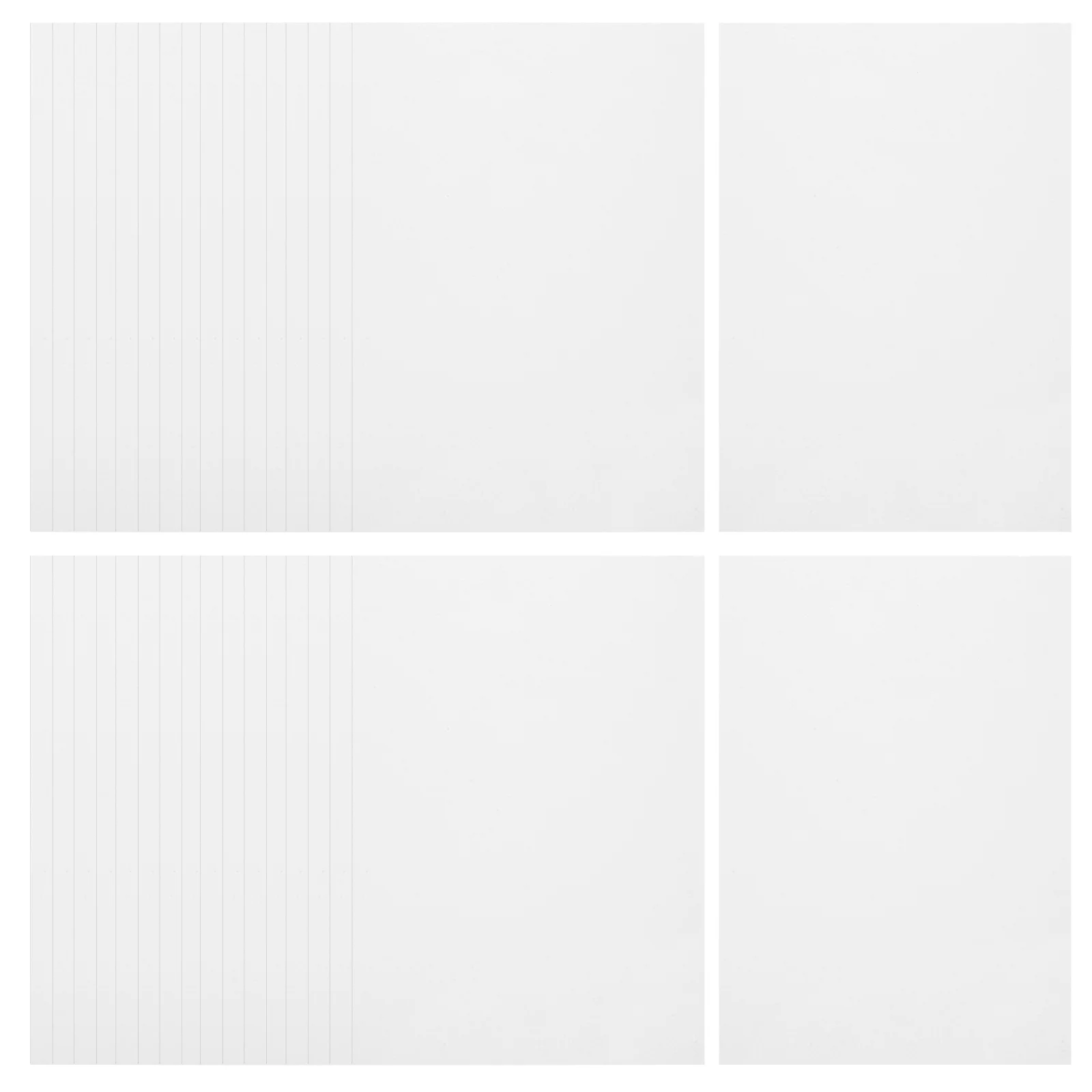 

50 Sheets Blank Watercolor Paper Drawing Paperboard For Students Artists Smooth Thick Diy Craft Supplies Painting Sketching