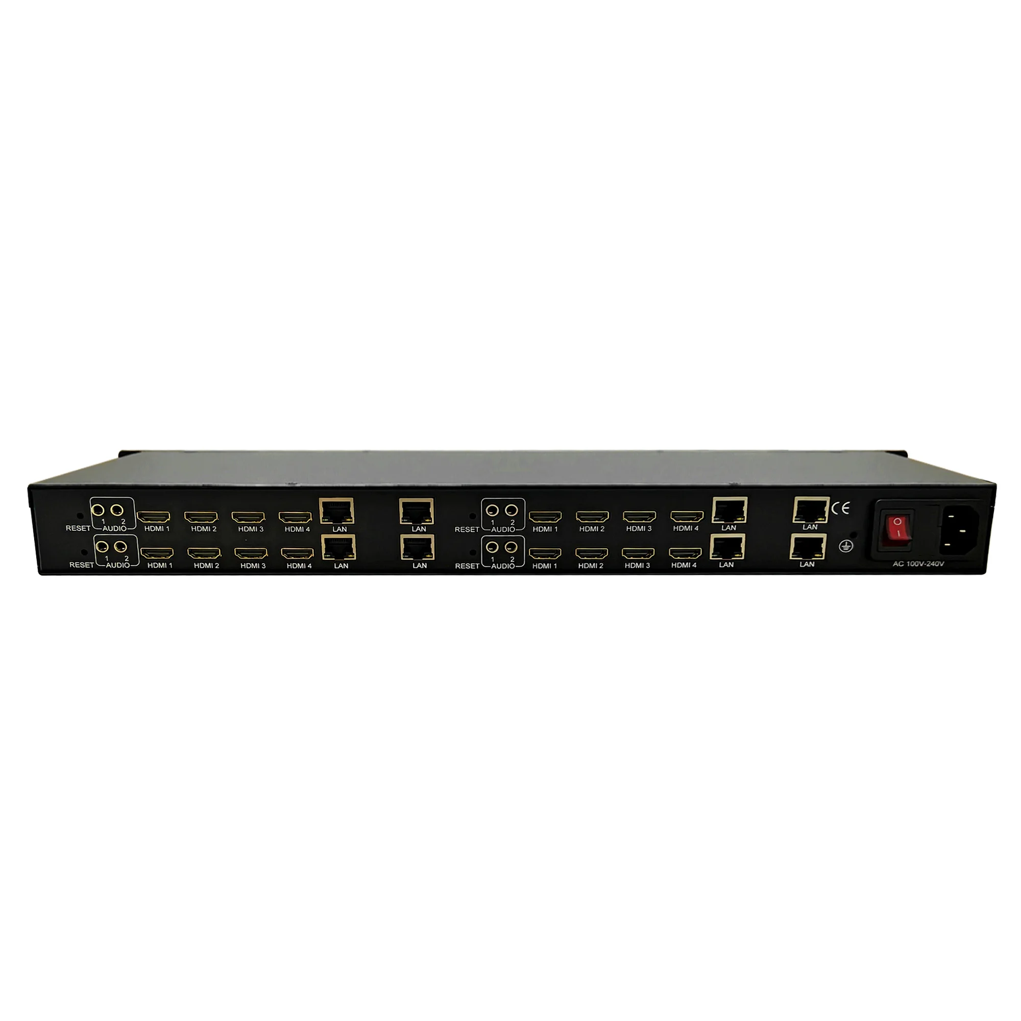 4 8 12 16 -Channel Audio/Video HD Encoder IPTV CATV TV System HEVC H265 /H264 4k Live Streaming Platform Streaming Hdmi to IP view 4