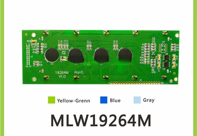 Graphic dot matrix LCD module 19264 192X64 industrial-grade LCD display MLW19264M