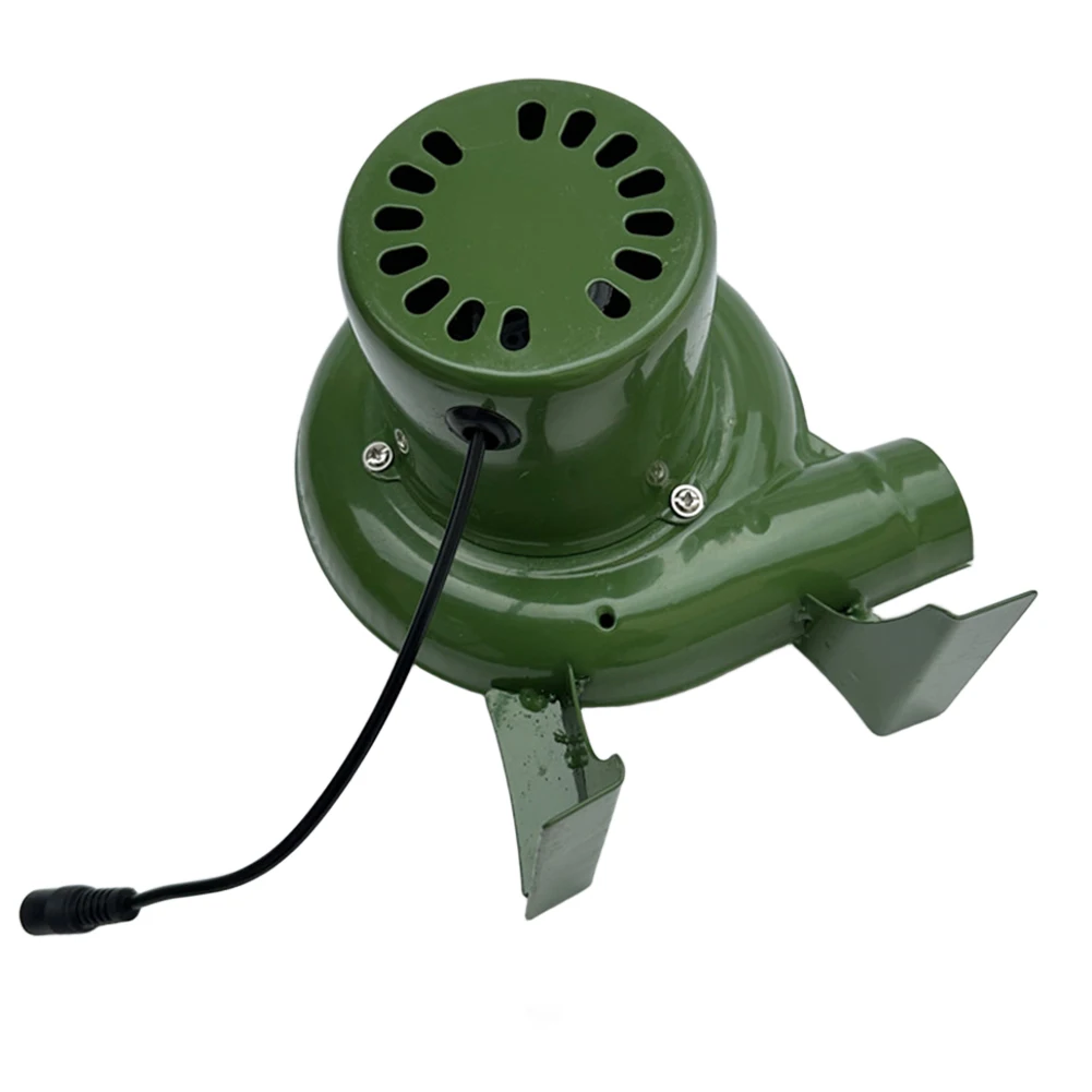 80W Electric Blower Fan AC 100-240V Variable For BBQ Grill Charcoal Stove Fireplace Forge Air Pump Heater