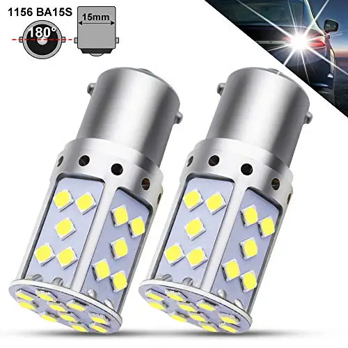 2X W BA15S หลอดไฟ LED Super Bright 3030 35-SMD ชิปเซ็ตหลอดไฟ LED ย้อนกลับไฟย้อนกลับ,ไฟเลี้ยว