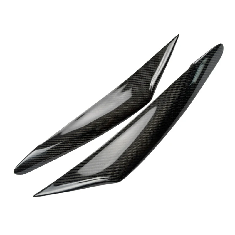 

Car Carbon Fiber Headlight Eyelids Eyebrows Trim Cover for Mazda 3 AXELA