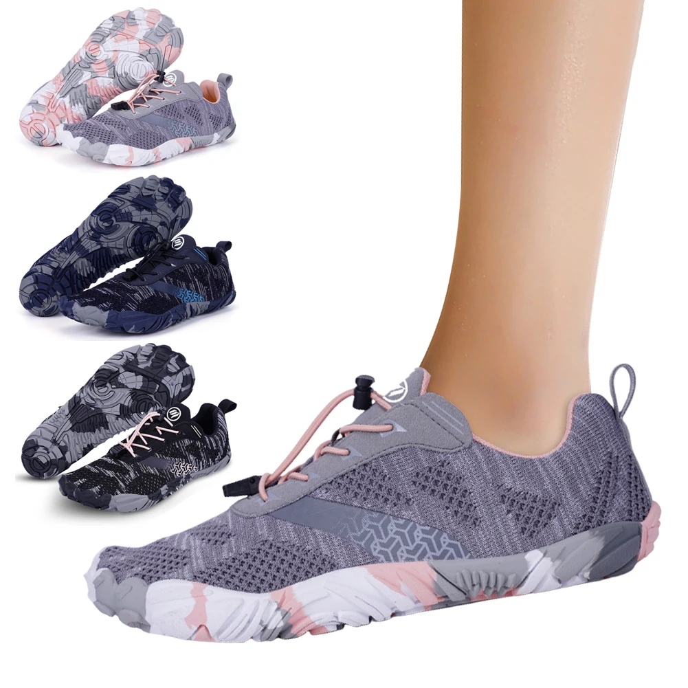 Water Shoes Beach Barefoot Shoes Comfortable Minimalist Cross Training Shoes Lightweight Aqua Shoes for Outdoor Sports
