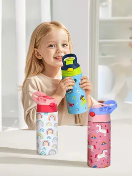 8 best sales ステンレス製の子供用ウォーターボトル - №4