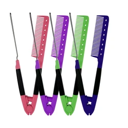 Straightening Comb Hair Straightener Combs with A Firm Grip for Knotty Unkempt Hair Styling Comb Hairdressing Tool