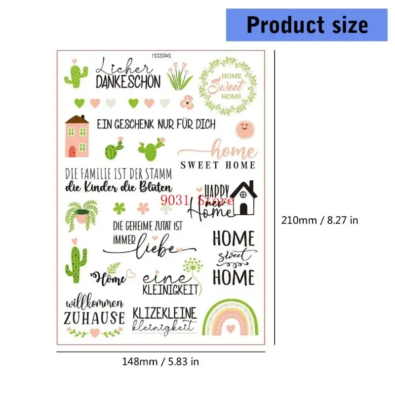 Decorative Sticker Water Resistant Rub On Sticker Water Transfers Sticker