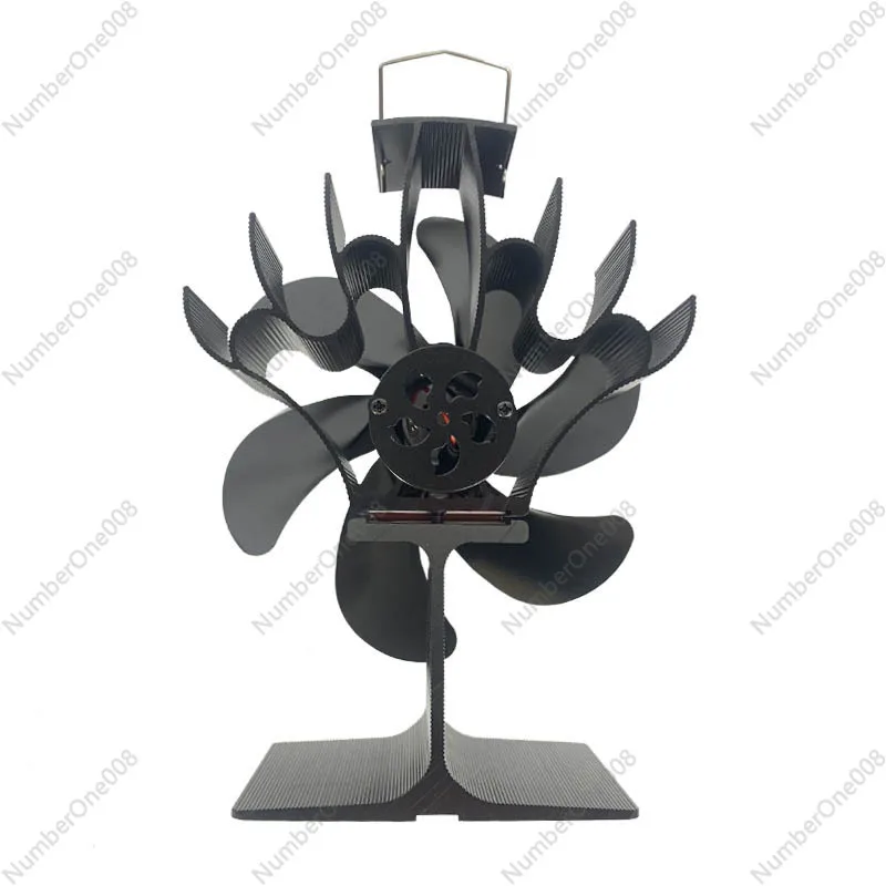 LT409 Cross-border Supply Thermal Power Fireplace Fan Stove Fan No Power Supply Self-Start High Temperature Resistance