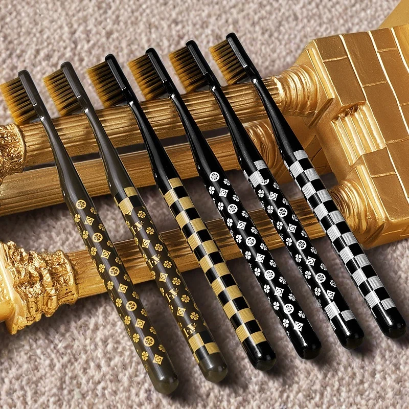 

Комбинация смешанных цветов из 6 предметов/коробка; Мягкий роскошный набор зубных щеток для ухода за полостью рта, инструменты для чистки дома, подходит для взрослых