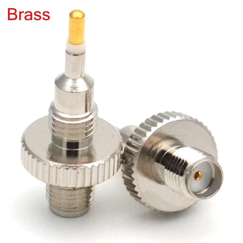 1Pcs SMA Female To Motorola Male Test Connector SMA To MOTO Head Walkie-talkie ForGP68 GP88 GP88S GP2000 GP328 GP338 GP300 Brass