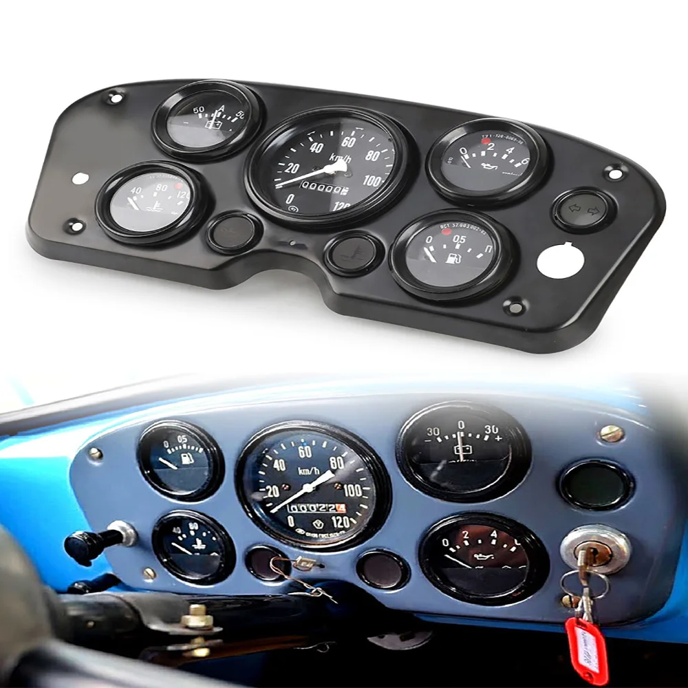 

Universal dashboard Digital dashboard for cars Water Temperature/ Voltmeter 5-in-1 Kit Multifunction for Automotive