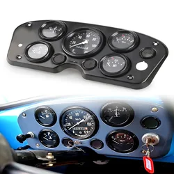 Vendita calda Painel Digital Universal tachimetro strumento temperatura acqua/voltmetro 5-in-1 Kit multifunzione per Automotive