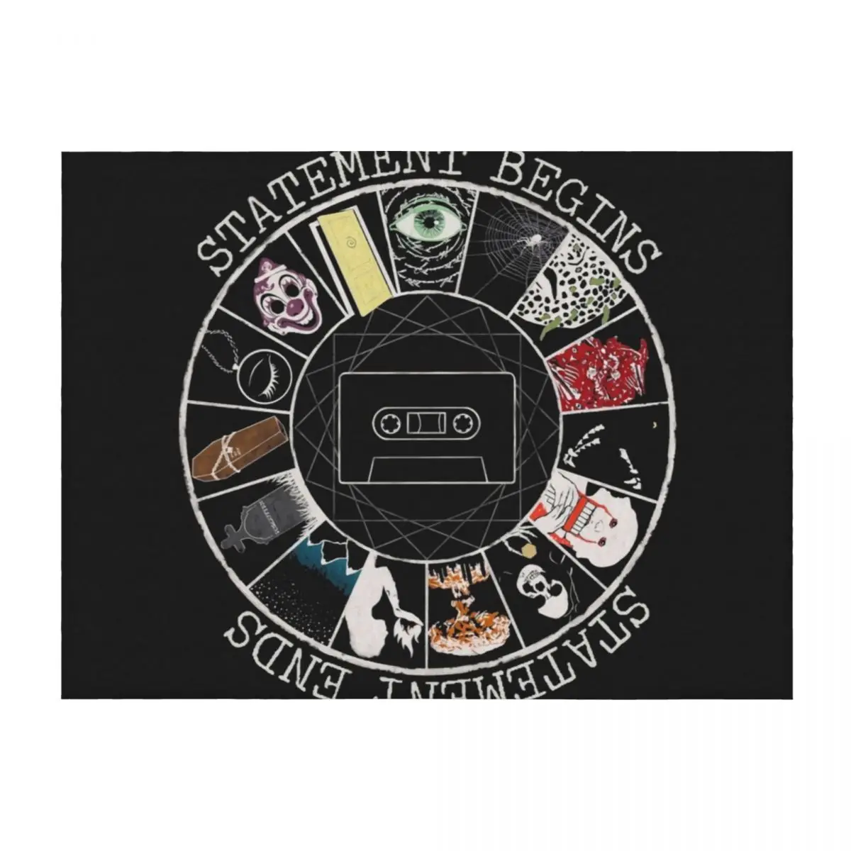 

the magnus archives, magnus archives, podcast, rusty quill, archives, magnus Throw Blanket funny gift Bed Fashionable Blankets