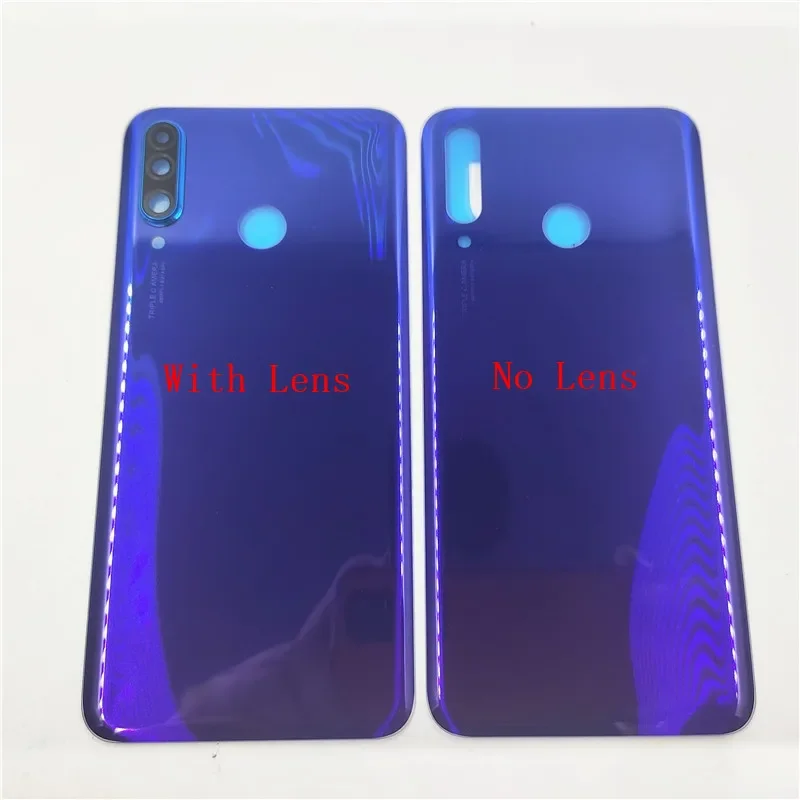 Back Cover For Huawei P30 Lite Battery Cover Back Glass Panel Rear Housing Case With Camera Lens Replacement+Sticker