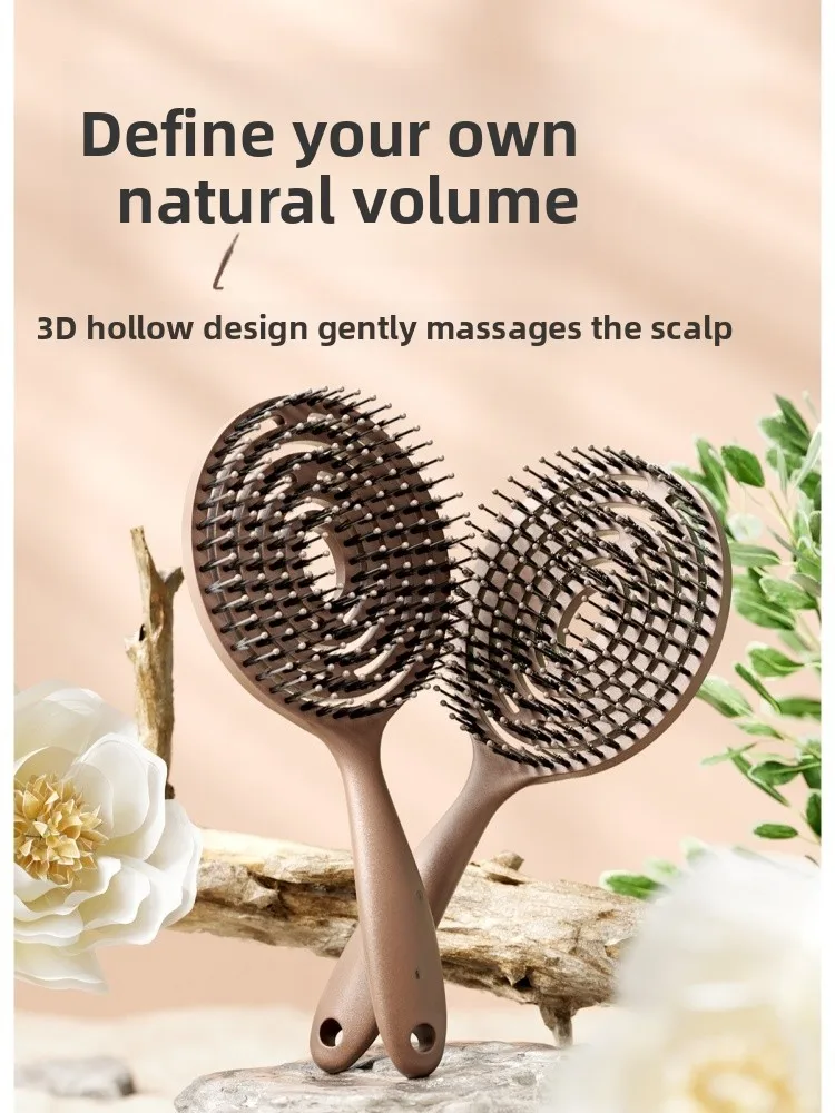 

Волшебная эластичная расческа с воздушной подушкой, портативная, полая, для укладки волос, от комаров, для личного ухода