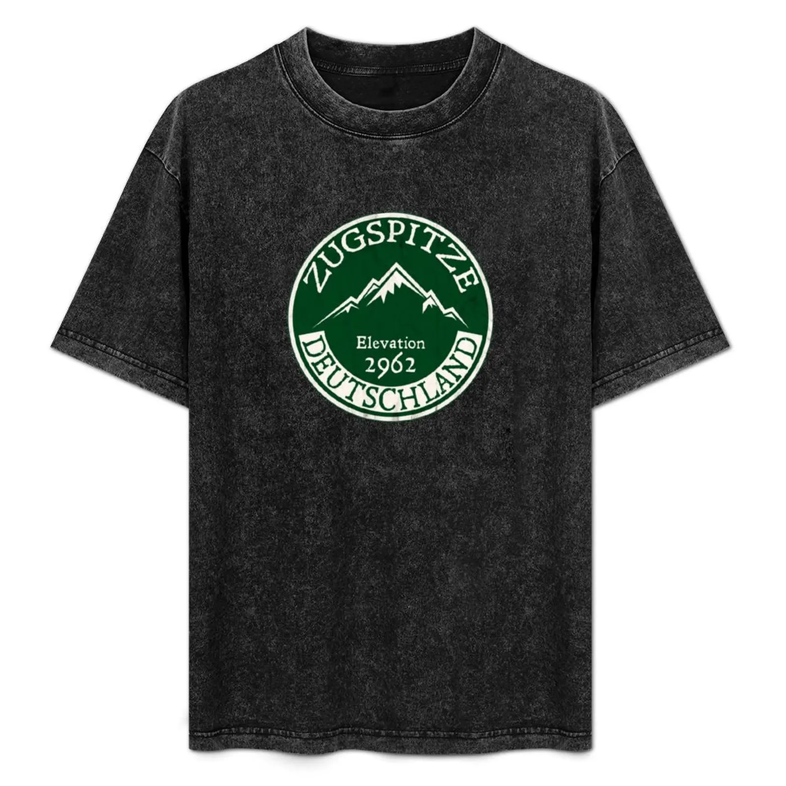 

Ski ZUGSPITZE Deutschland Skiing Mountain Germany Garmisch-Partenkirchen T-Shirt Short sleeve tee summer tops anime shirts men