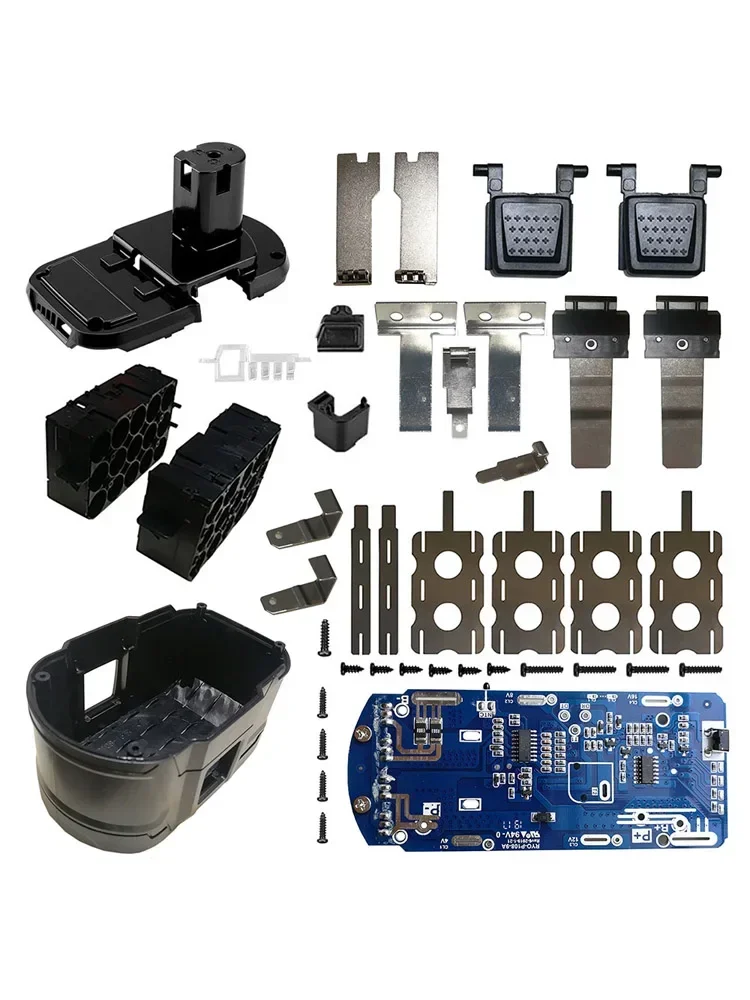 15*18650 bateria obudowa z tworzywa sztucznego płytka drukowana zabezpieczająca ładowanie PCB dla RYOBI 18V P103 P108 BPL-1815 dla obudów ONE + Box Shell — zdjęcie produktu 7