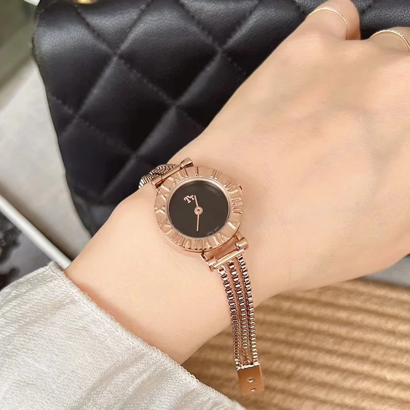 New retro elegant fashion women's watch student trend classic simple automatic water quartz women's watch birthday gift