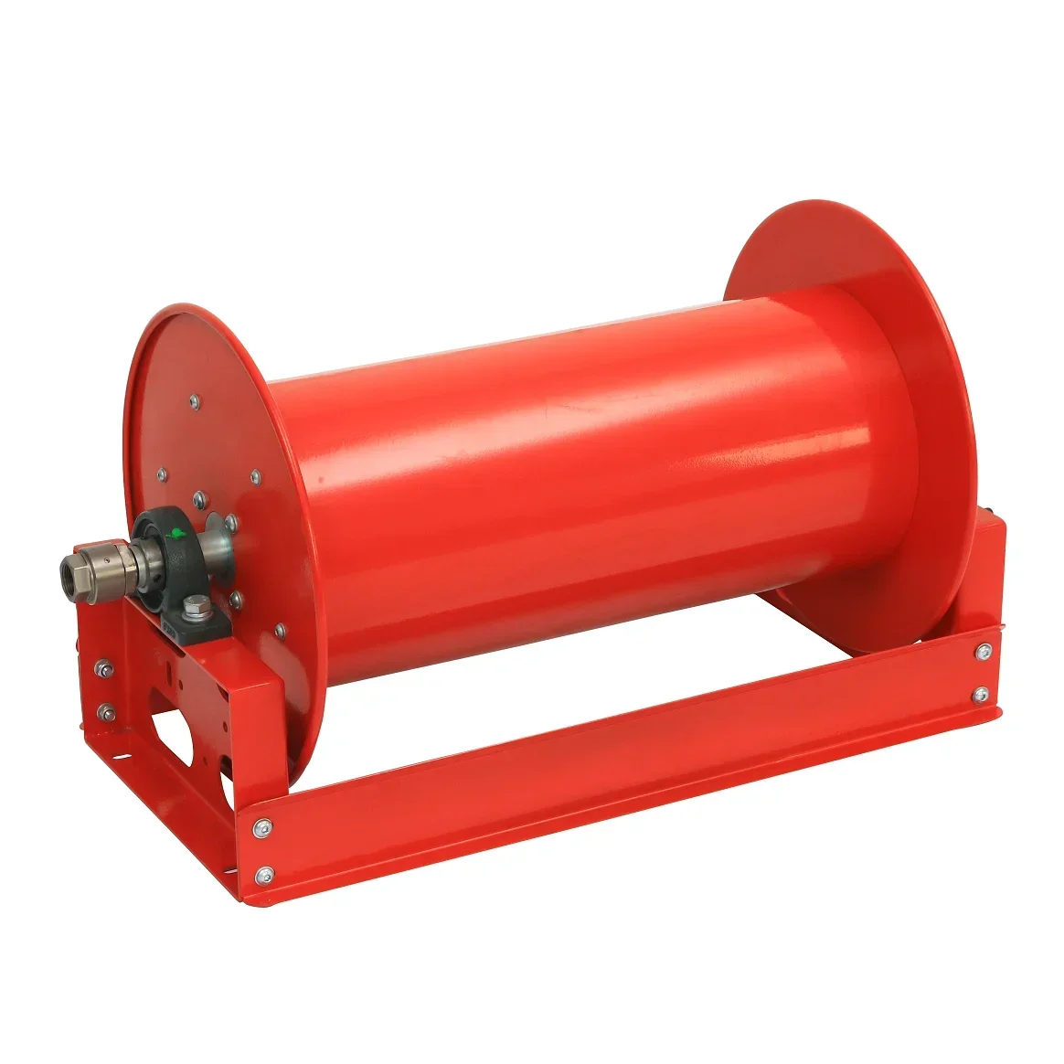 Carrete de manguera de manivela manual para vehículo, hidrante de incendio de niebla de agua de alta presión para lucha contra incendios en el bosque con Control remoto eléctrico