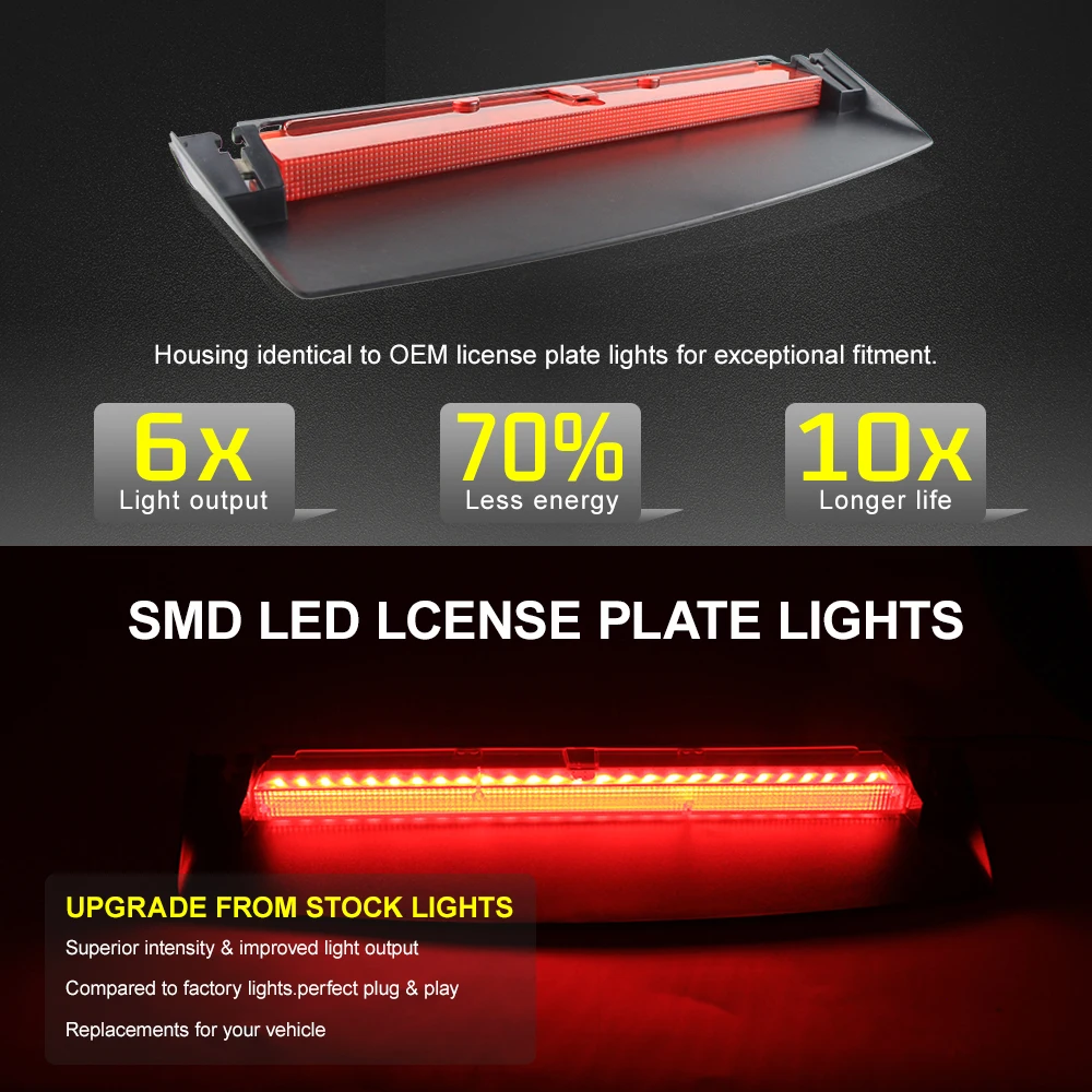 

LED 3rd Third High-Level Brake Reverse Light FOR Audi A5 S5 8T RS5 Coupe Sportback 2008-2017 8T0945097B High Mount Stop Lamp