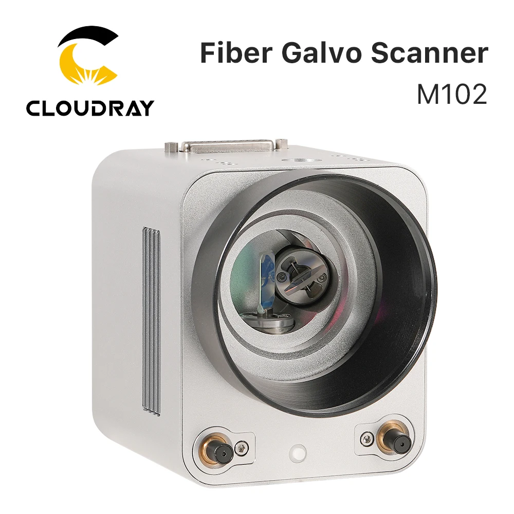 

Cloudray 1064nm Fiber Laser Scanning Galvo Head Set M102 10mm Beam 2000mm/s Galvanometer Scanner System with Power Supply