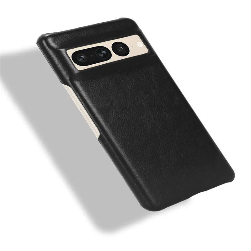 For Google Pixel 7 Pro Pixel7 Case PU Leather Skin Hard Cover Bumper Back Shockproof Case for Google Pixel 7 Pixel7 GVU6C GQML3