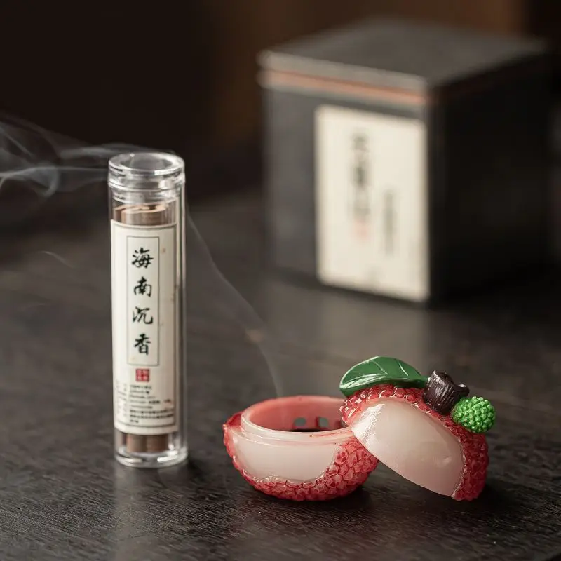 [Complimentary 5 Cans] Lychee Auspicious Cloud Vintage Incense Burner Indoor Aroma Stove Agarwood